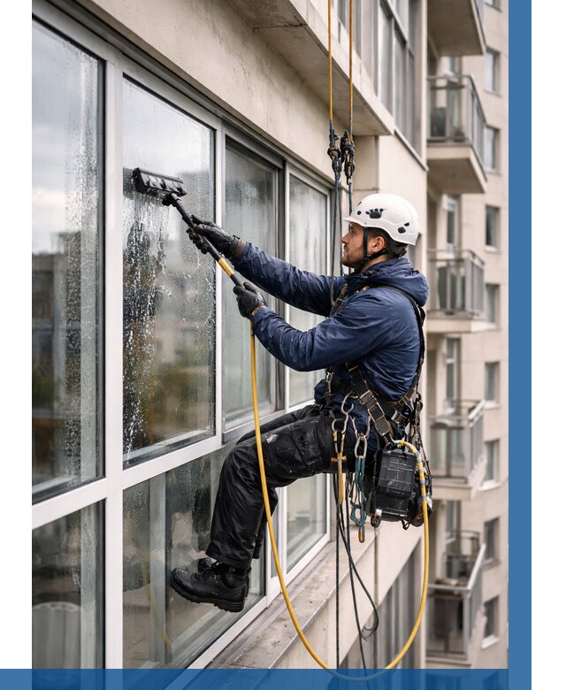 Мойка балконного остекления в Смоленске от 3589 р. | ВЫСОТНИК-Смл