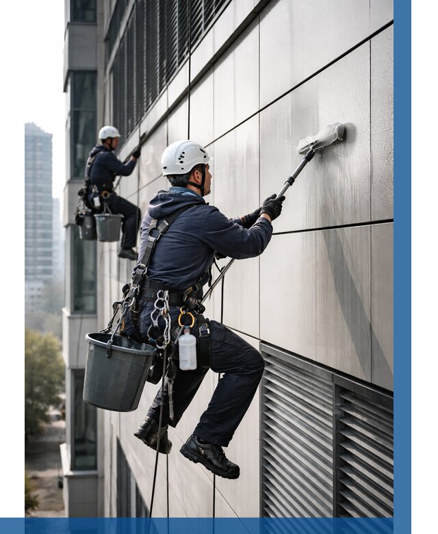 Мойка вентилируемого фасада в Смоленске от 256 р. | ВЫСОТНИК-Смл