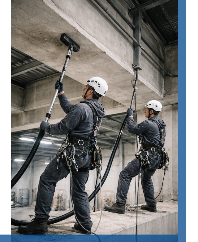 Обеспыливание потолочных конструкций в Смоленске от 256 р. |ВЫСОТНИК-Смл