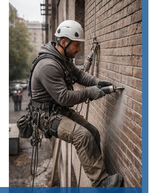 Расшивка кирпичных швов в Смоленске от 615 р. | ВЫСОТНИК-Смл