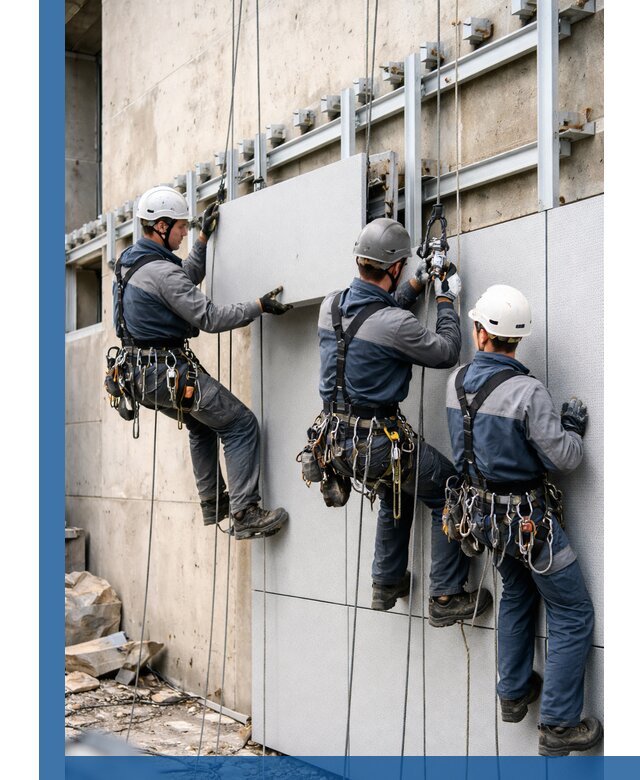 Монтаж вентилируемого фасада в Смоленске под ключ с гарантией качества