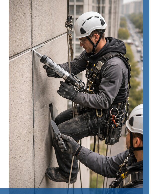 Первичная герметизация швов в Смоленске от 615 р. | ВЫСОТНИК-Смл