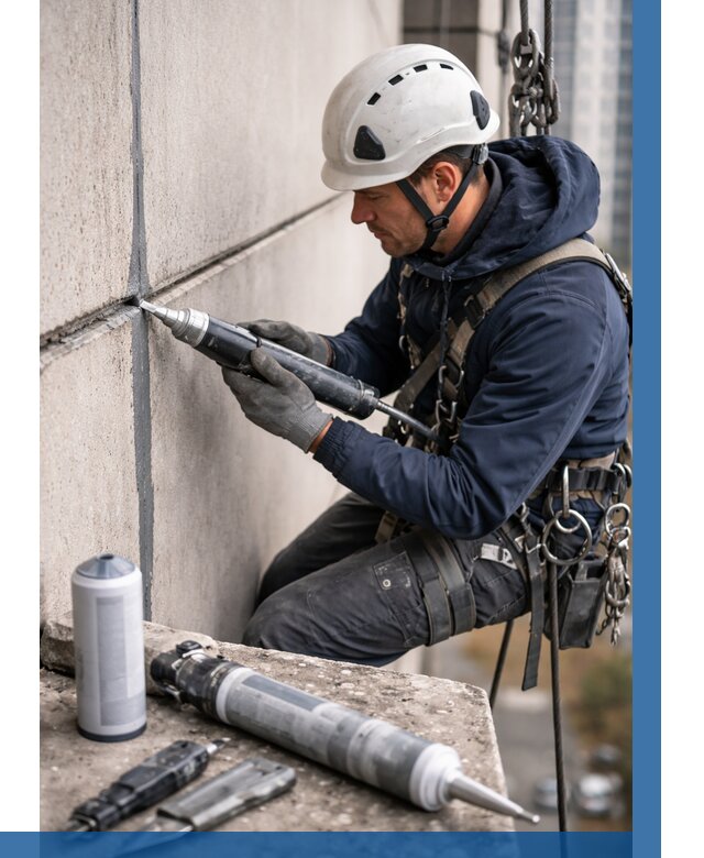 Вторичная герметизация швов в Смоленске от 461 р. | ВЫСОТНИК-Смл