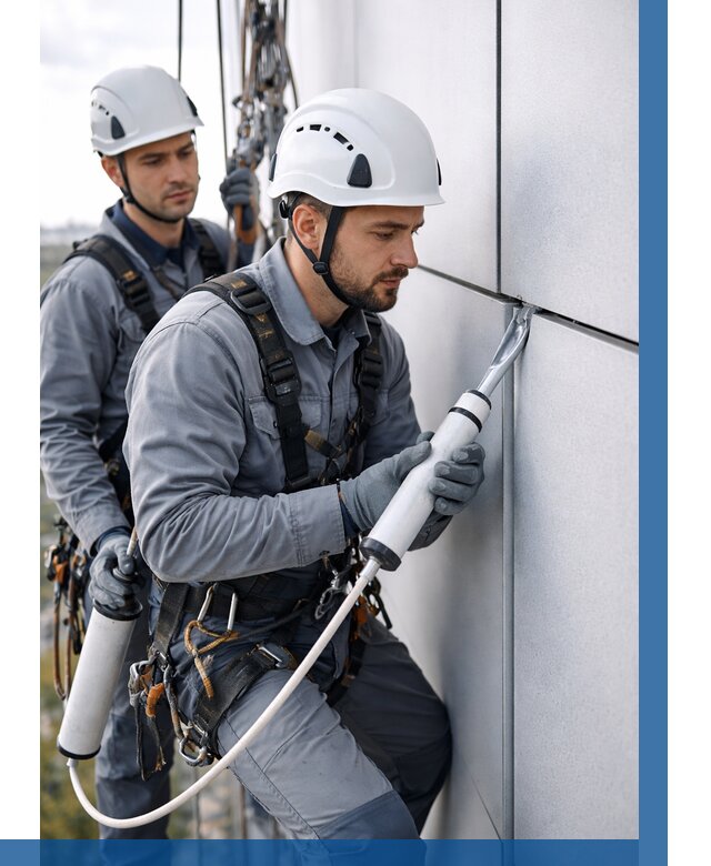 Герметизация швов вилатермом в Смоленске от 615 р. | ВЫСОТНИК-Смл