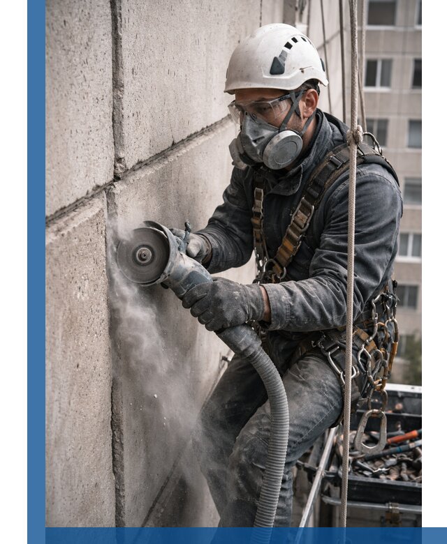 Штробление межпанельных швов в Смоленске качественно и быстро