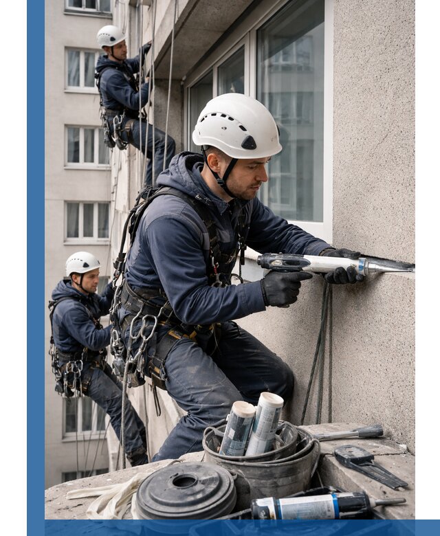 Герметизация швов лоджии в Смоленске профессионально и надежно