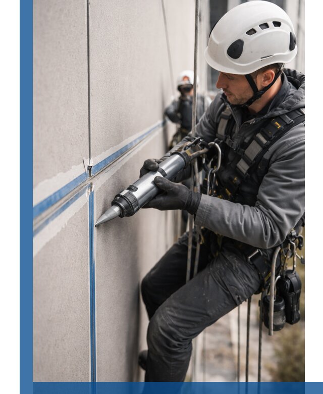 Герметизация стыков фасадных панелей в Смоленске качественно и быстро