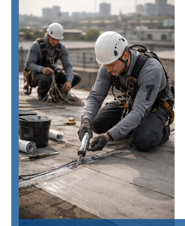 Аварийное и капитальное устранение протечек кровли в Смоленске