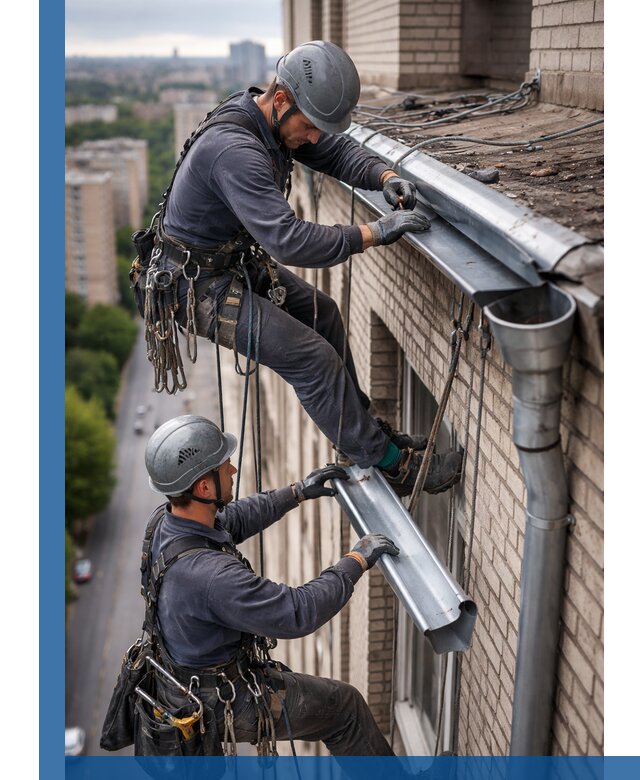 Ремонт водосточных желобов в Смоленске, быстро и качественно