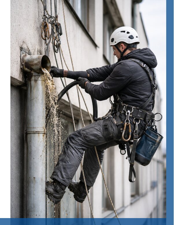 Прочистка водосточных труб в Смоленске от 3589 р. | ВЫСОТНИК-Смл