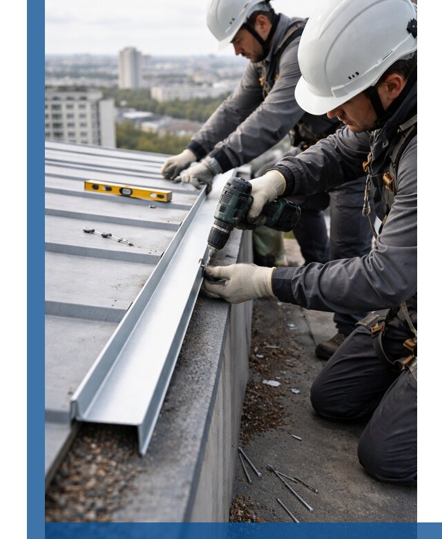 Монтаж капельника на кровле в Смоленске с гарантией качества