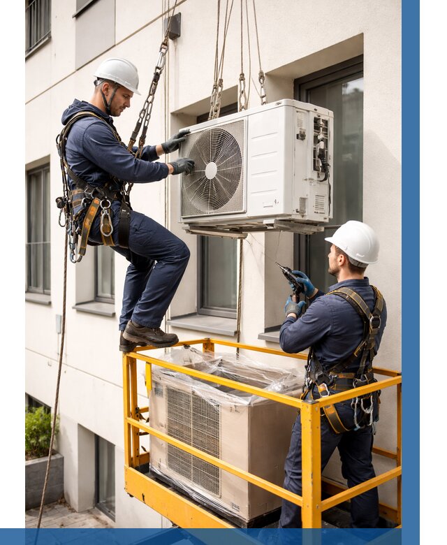 Демонтаж внешнего блока кондиционера в Смоленске от 3589 р. | ВЫСОТНИК-Смл