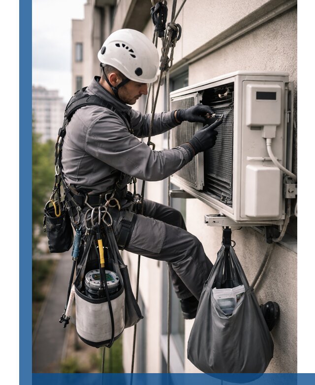 Обслуживание внешнего блока кондиционера в Смоленске профессионально