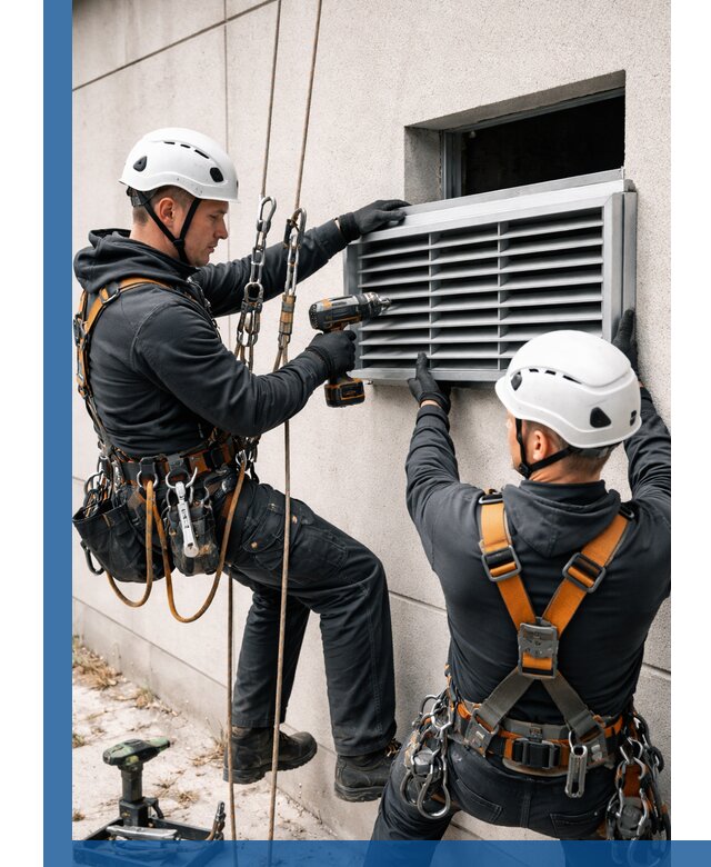 Монтаж вентиляционных решеток в Смоленске профессиональный сервис