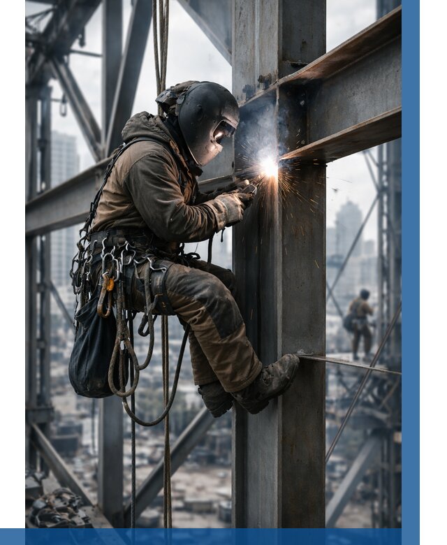 Высотные сварочные работы в Смоленске от 3589 р. | ВЫСОТНИК-Смл