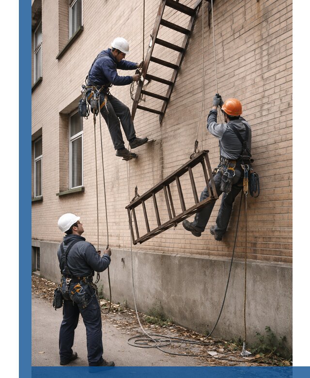 Демонтаж пожарной лестницы в Смоленске быстро и безопасно