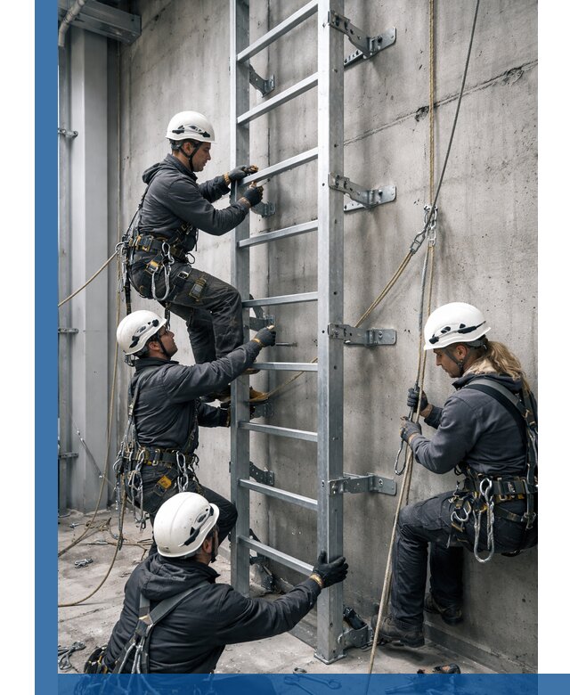 Монтаж металлических лестниц в Смоленске под ключ со гарантией