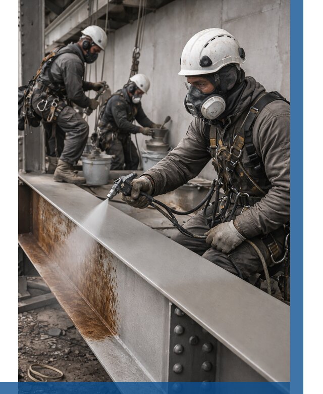 Антикоррозионная покраска металла в Смоленске от 718 р. | ВЫСОТНИК-Смл