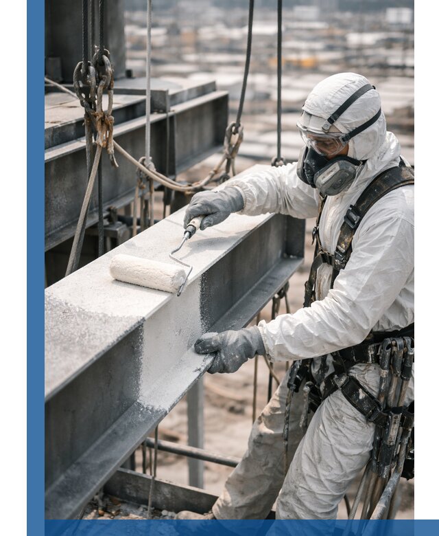 Профессиональная огнезащитная обработка металлоконструкций в Смоленске