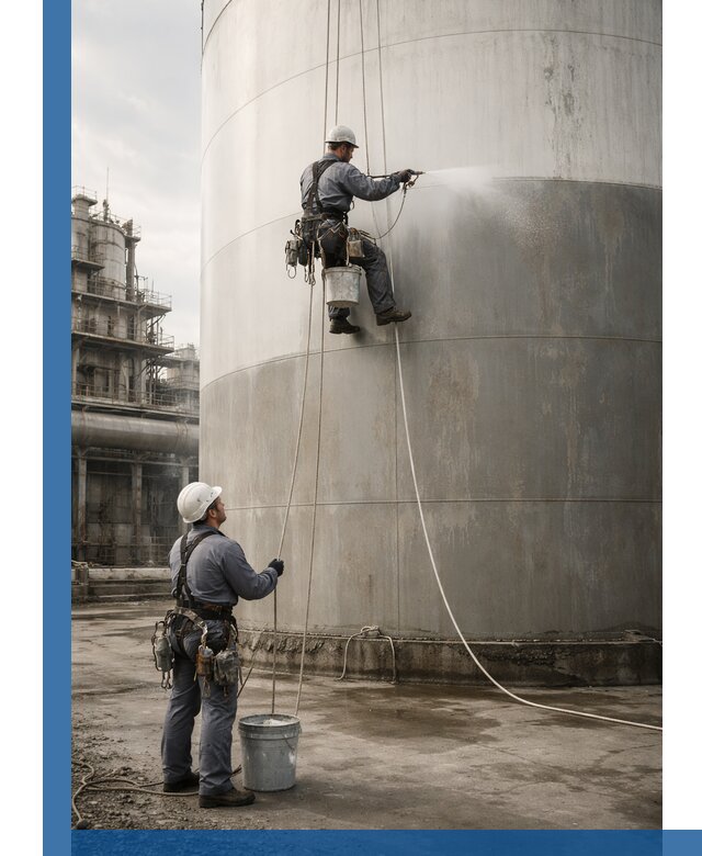 Покраска стальных резервуаров и емкостей в Смоленске профессионально