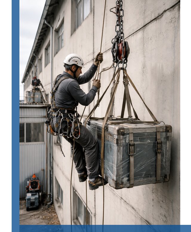 Подъем грузов на высоту в Смоленске для промышленных объектов