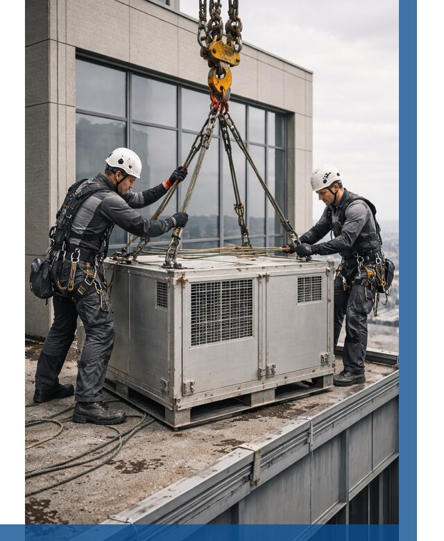 Такелажные работы на высоте в Смоленске от 8204 р. | ВЫСОТНИК-Смл