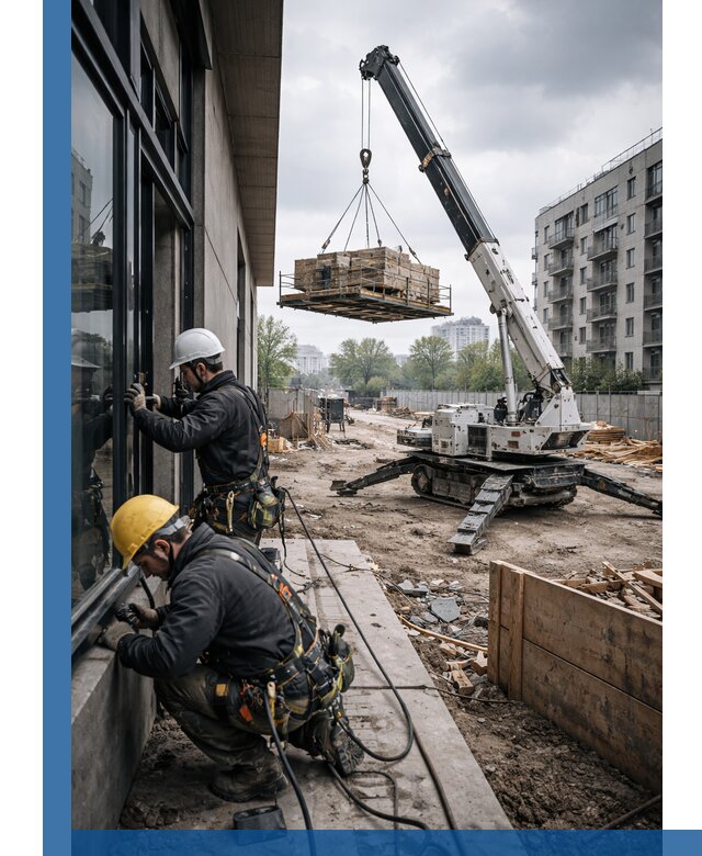 Аренда крана Пионер в Смоленске для строительных работ