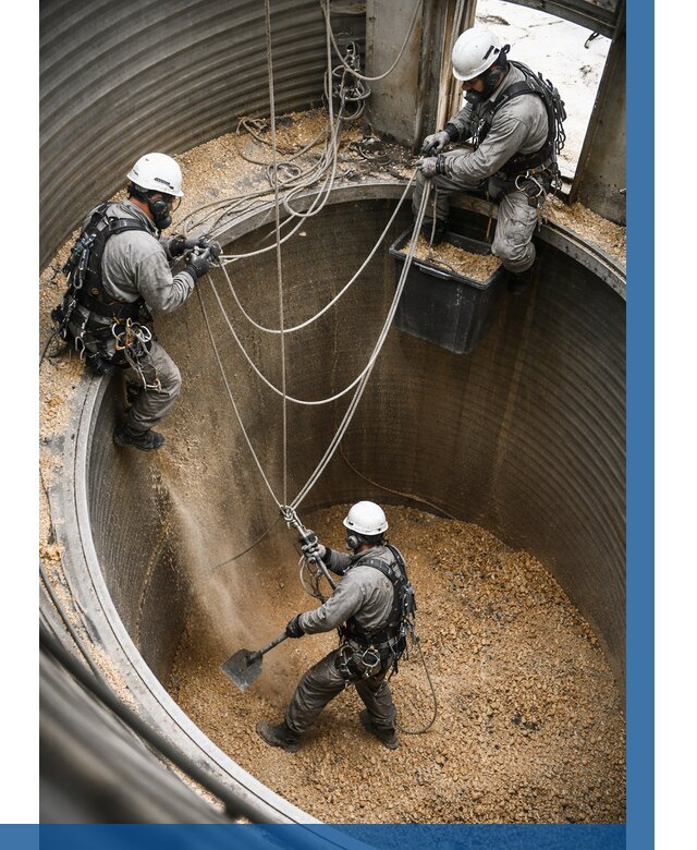 Чистка зерновых бункеров в Смоленске от 12306 р. | ВЫСОТНИК-Смл