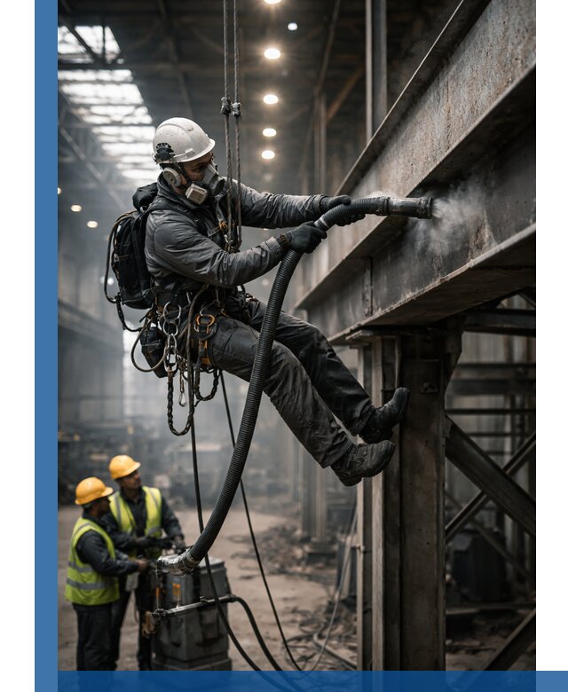 Обеспыливание конструкций в цехах промышленного производства в Смоленске