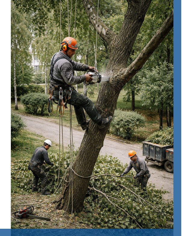 Кронирование деревьев в Смоленске от 6666 р. | ВЫСОТНИК-Смл