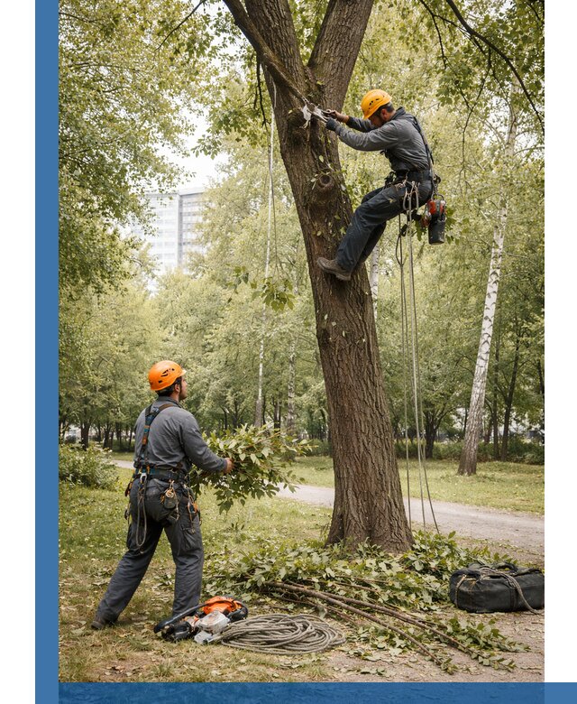 Санитарная обрезка деревьев в Смоленске, профессионально и безопасно