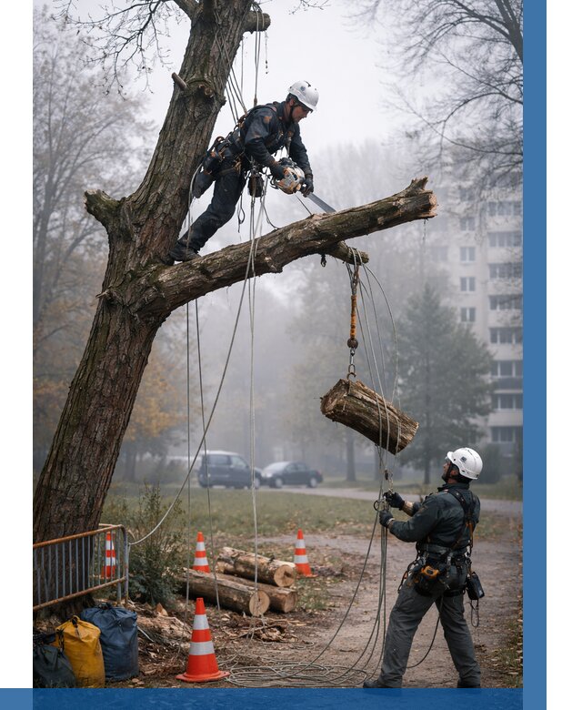 Удаление аварийных деревьев в Смоленске от 15383 р. | ВЫСОТНИК-Смл