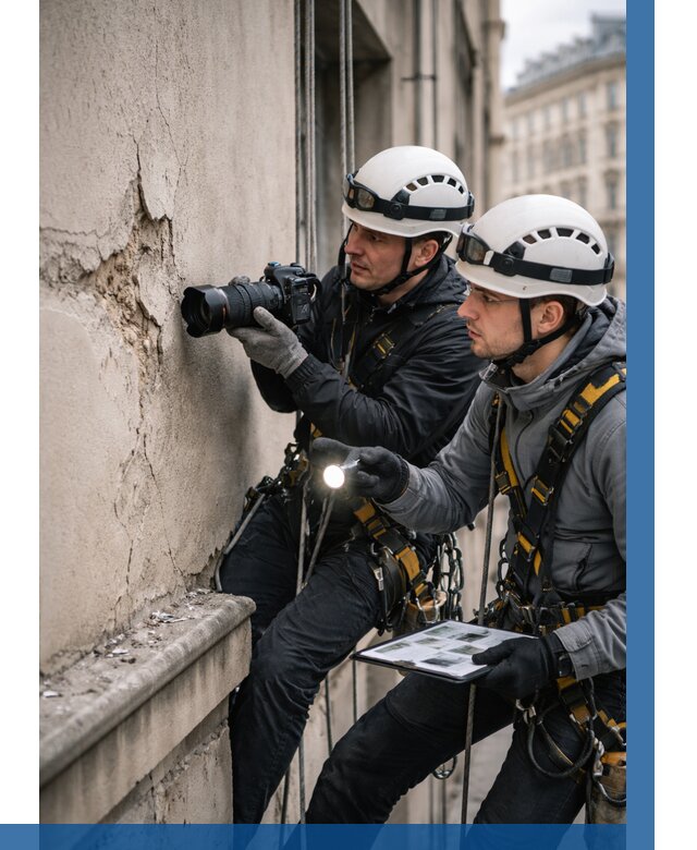 Фотофиксация дефектов фасада в Смоленске от 4615 р. | ВЫСОТНИК-Смл