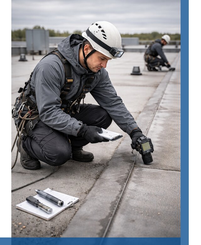 Обследование кровли на протечки в Смоленске от 4615 р. | ВЫСОТНИК-Смл