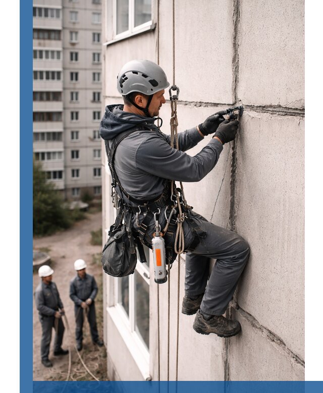 Обследование межпанельных швов и герметизация в Смоленске