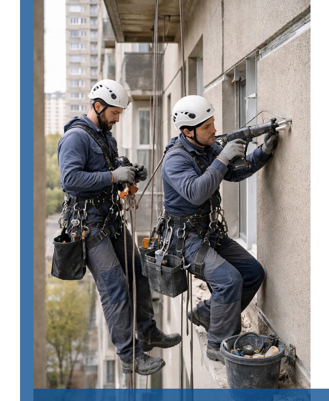 Промышленные альпинисты высотные работы и монтаж в Смоленске